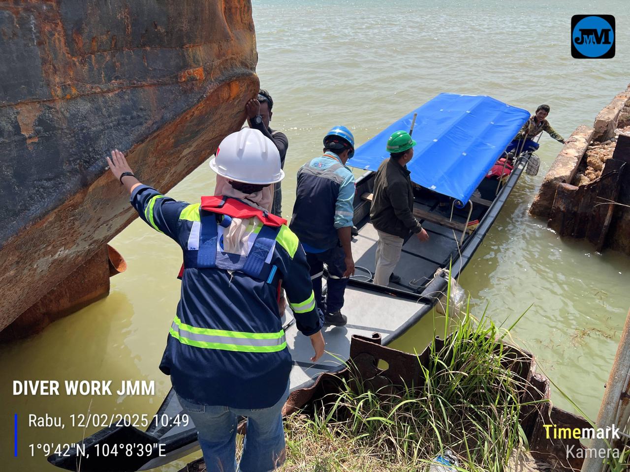 Project Repair Bouy Port Side & Starboard side Alur masuk jetty PT CITRA LAUTAN TEDUH