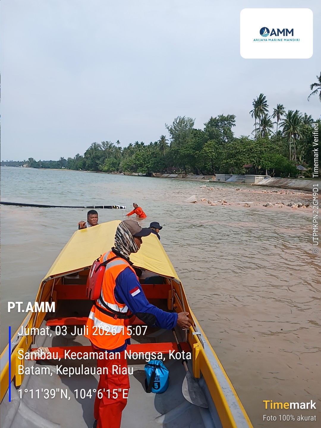 Penarikan HDPE dari LCT ke LP