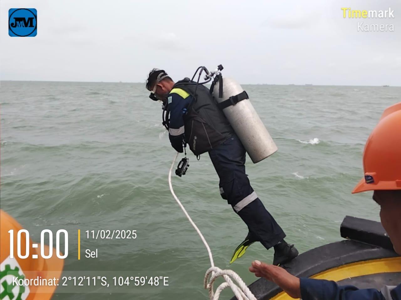 Diver Work Project Decovery & Jointing Submarine Power Cable 150 kV (Sumatera - Bangka)
