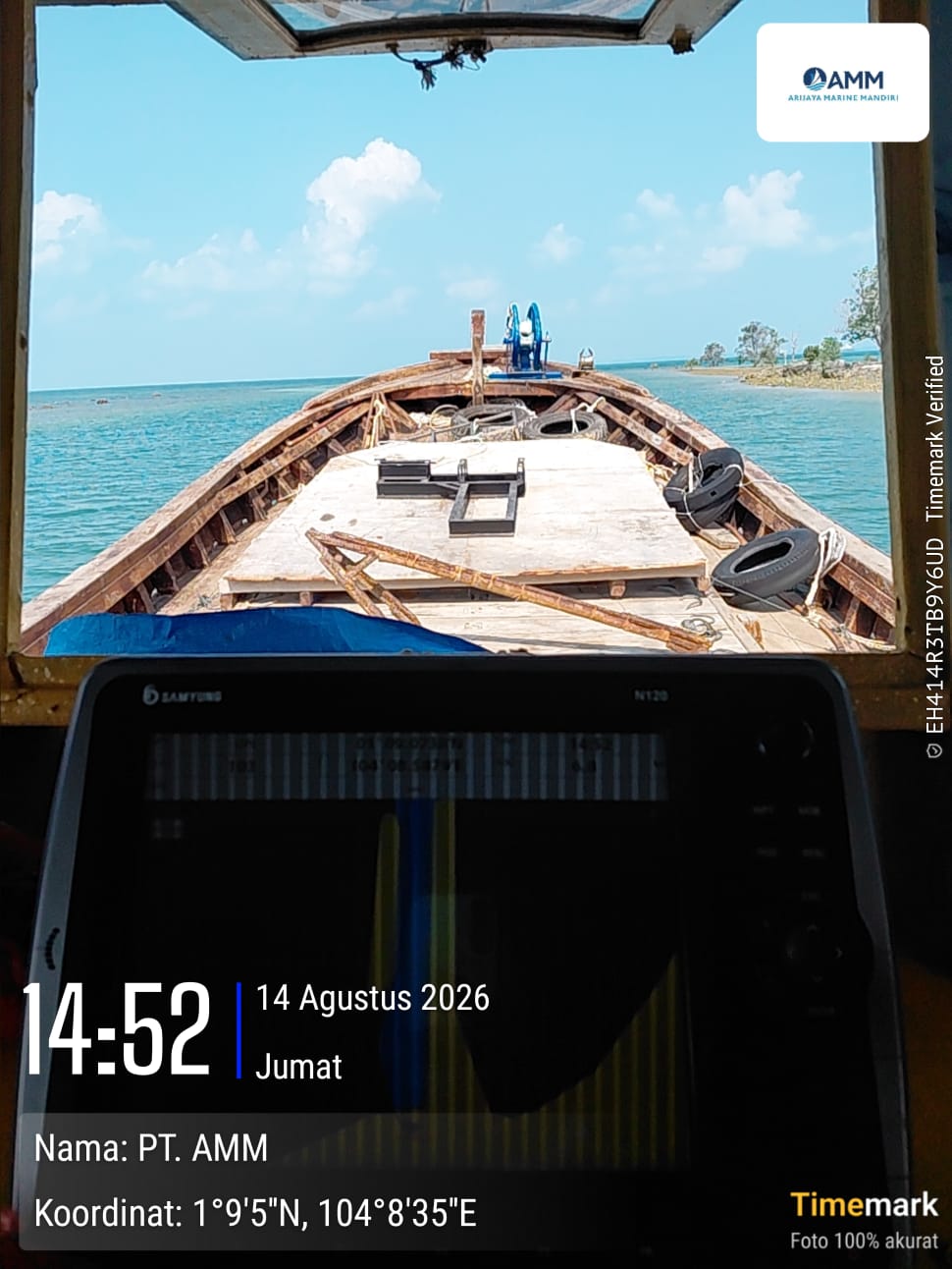 Crew Kapal On The Way to Ancol - Jakarta