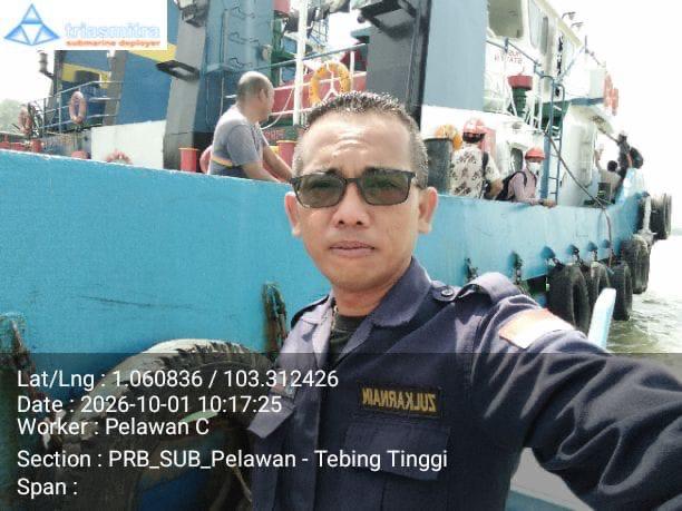 Submarine cable patrol (PRB Cable) Segmen area Pelawan - Karimun